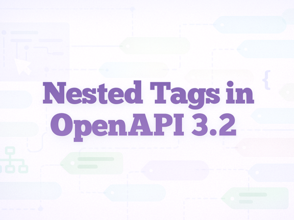 Title image for Nested Tags in OpenAPI 3.2